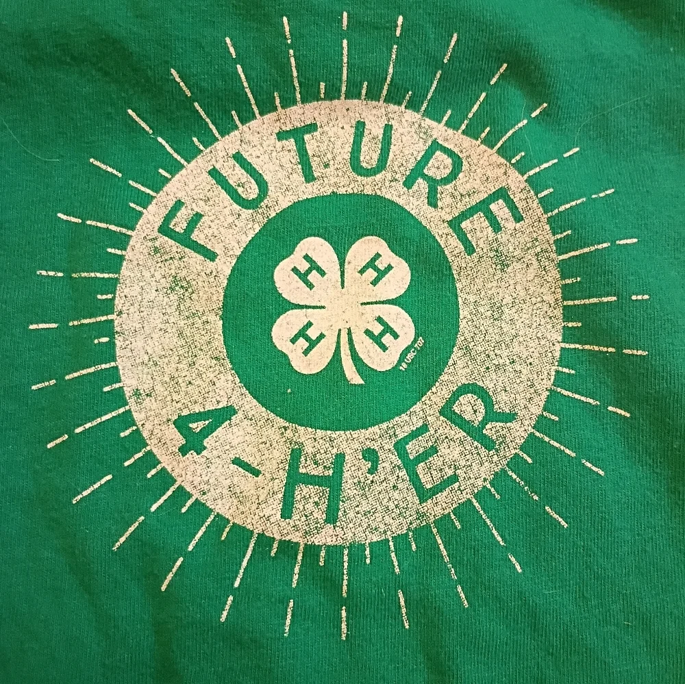 Kids Green 'Future 4-H'er' One-Piece Bodysuit